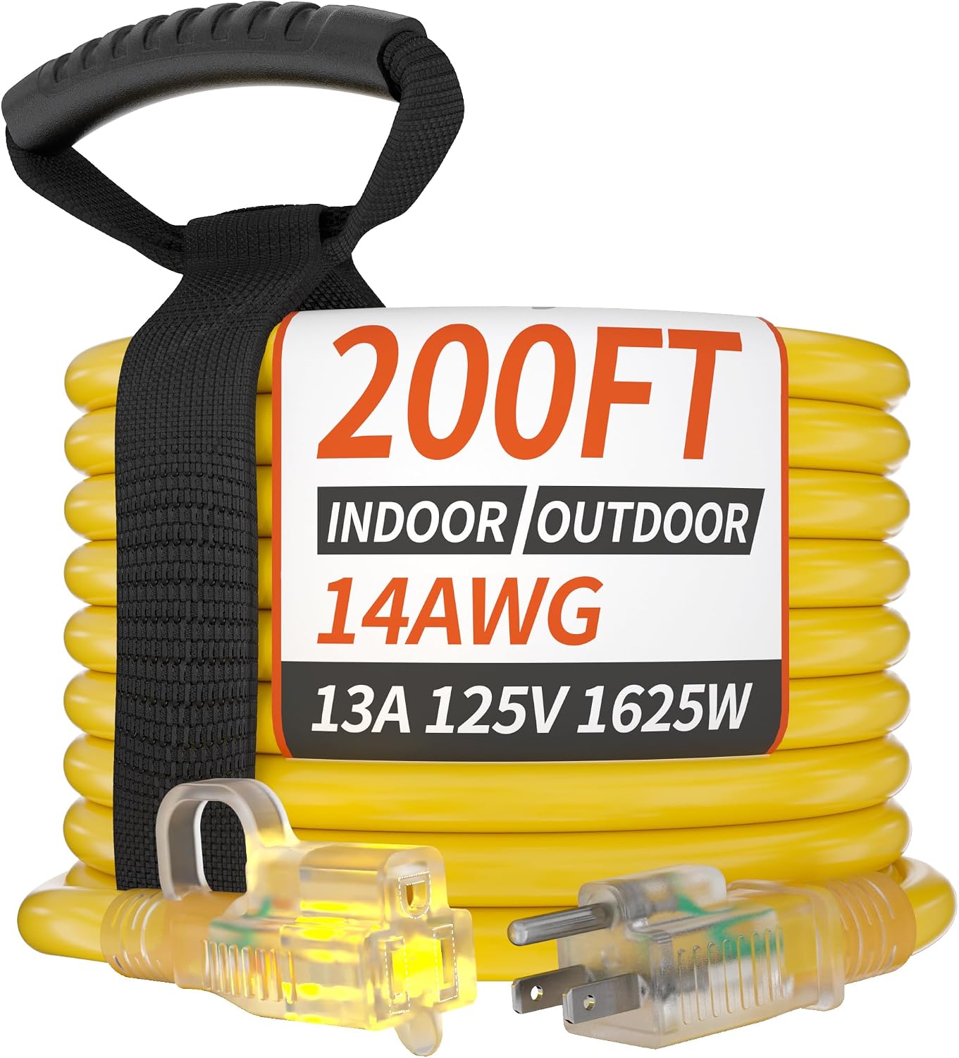 Cable extensión 14/3 200ft exterior con indicador iluminado