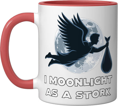 Taza Cerámica OB GYN Red/White Turno Noche