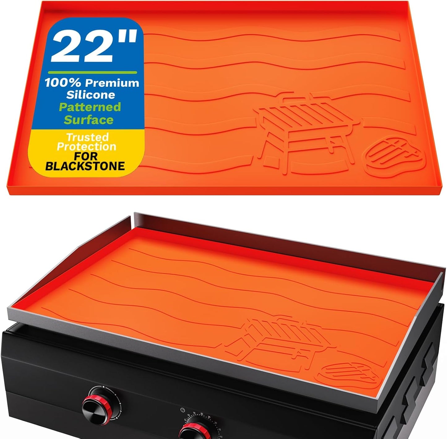 Funda silicona para parrilla Blackstone resistente
