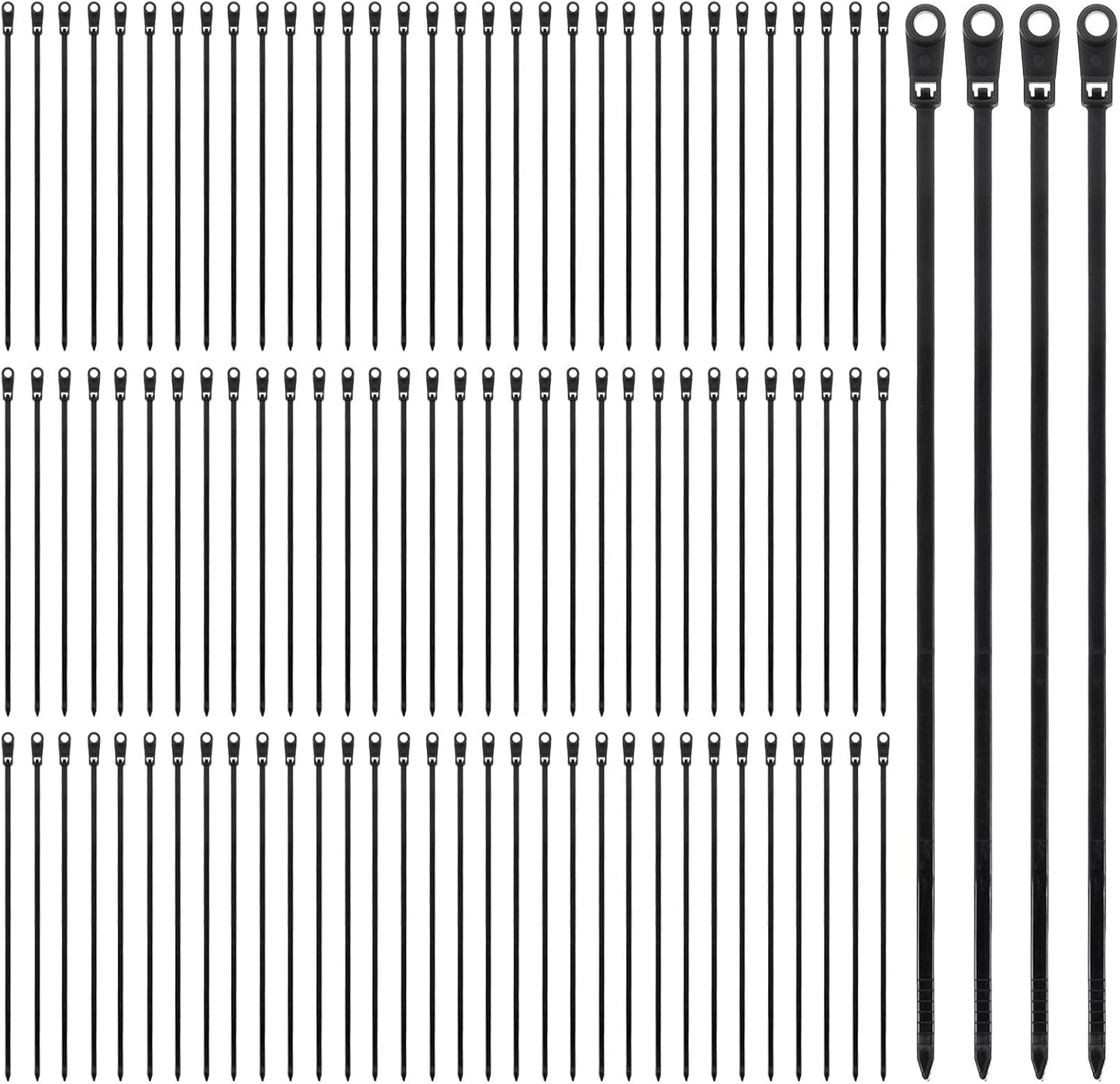 Bridas seguras con bucles 7.8pulg multiusos