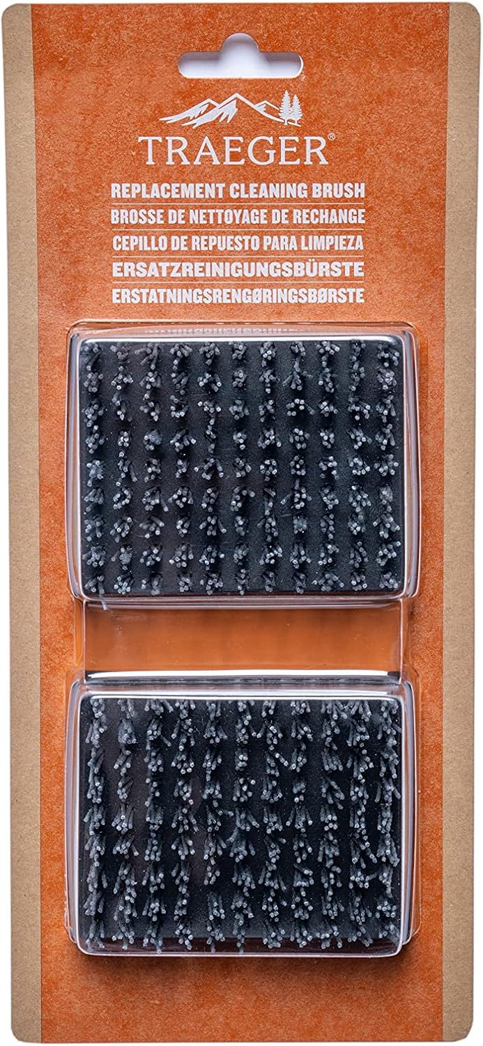 Cabezal cepillo limpieza barbacoa Traeger set 2