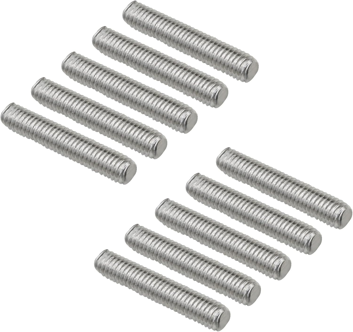 Set 10 varillas acero inox M3x16mm roscado derecho