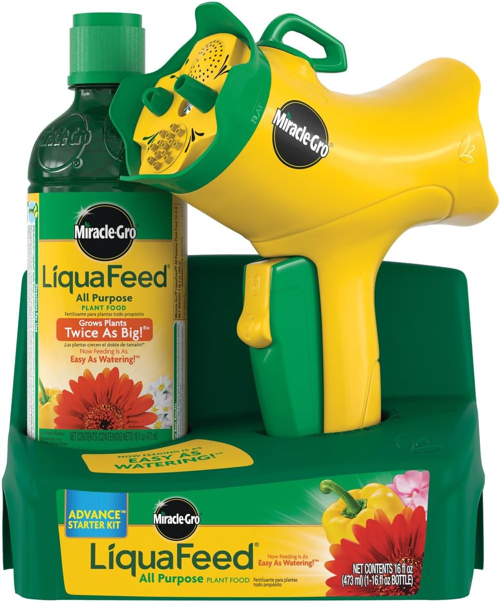 Kit LiquaFeed 16oz para plantas con cuchara dosificadora