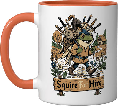 Taza Cerámica Fiesta Renacimiento Naranja/Blanco