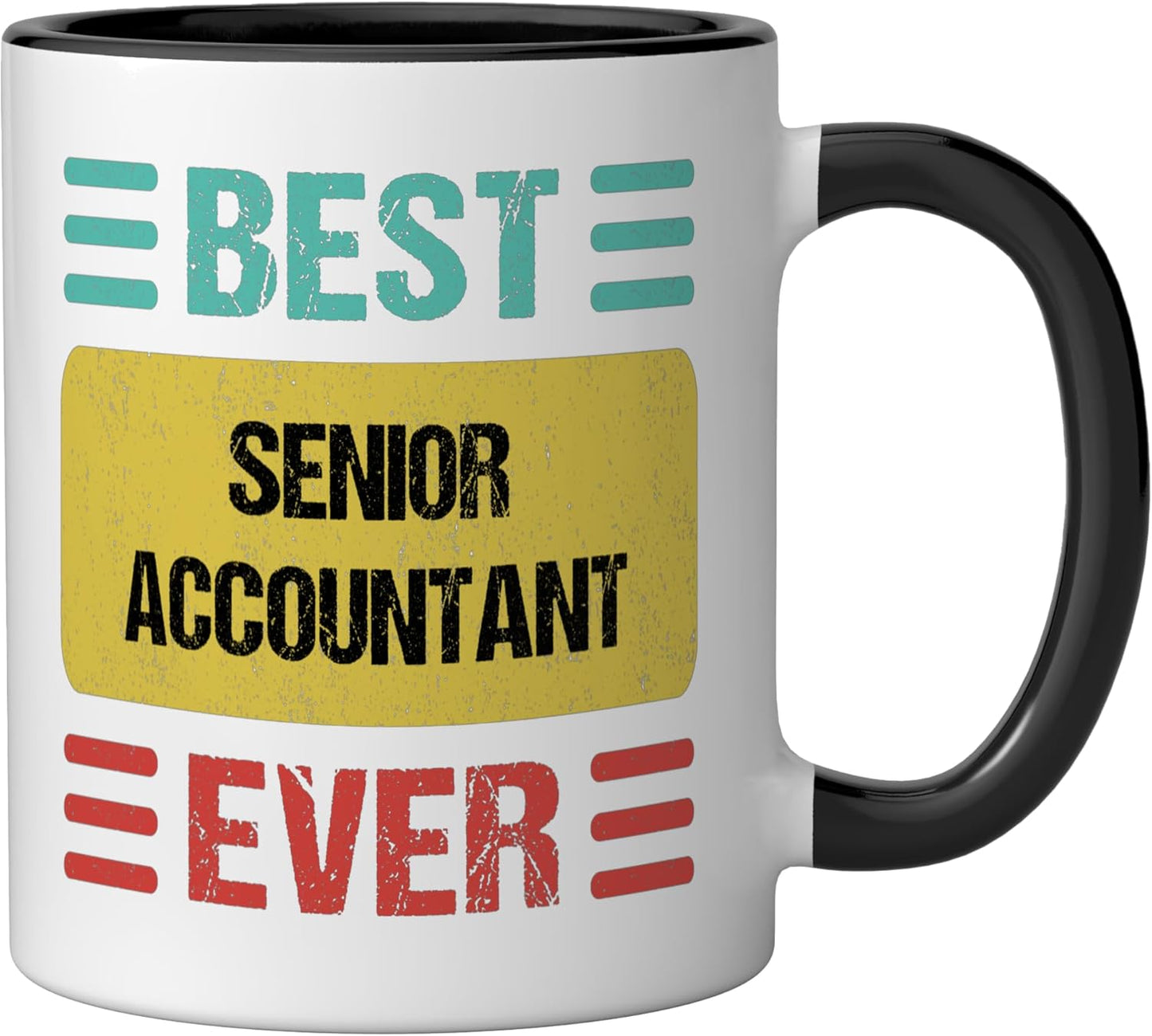 Taza Cerámica para Contador Negro/Blanco