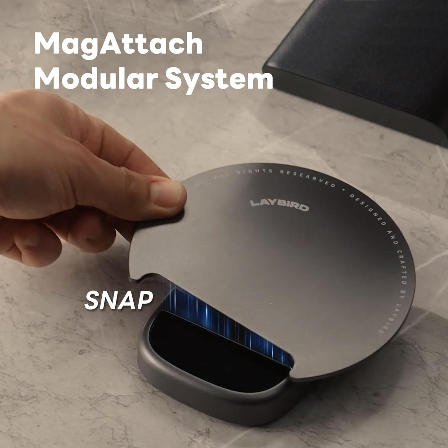 Báscula magnética de café MagAttach con temporizador