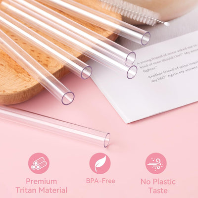 Popotes de repuesto Tritan transparentes para botella Simple Modern Summit 14 oz sin BPA