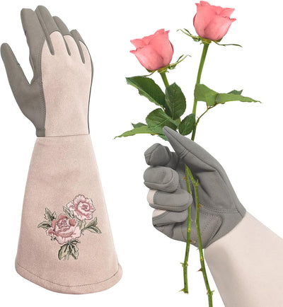 Guantes jardinería mujer resistentes espinas 1 par
