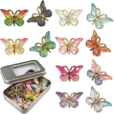 Imanes decorativos para nevera mariposa 12