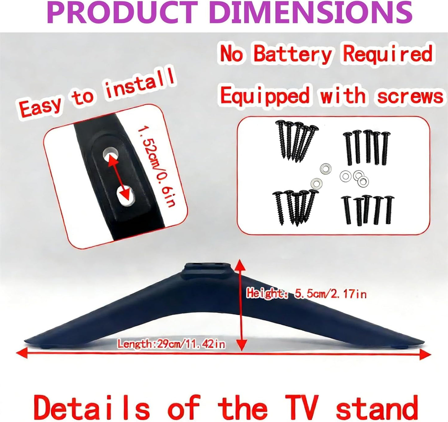 Soporte TV Hisense 40-65 pulg