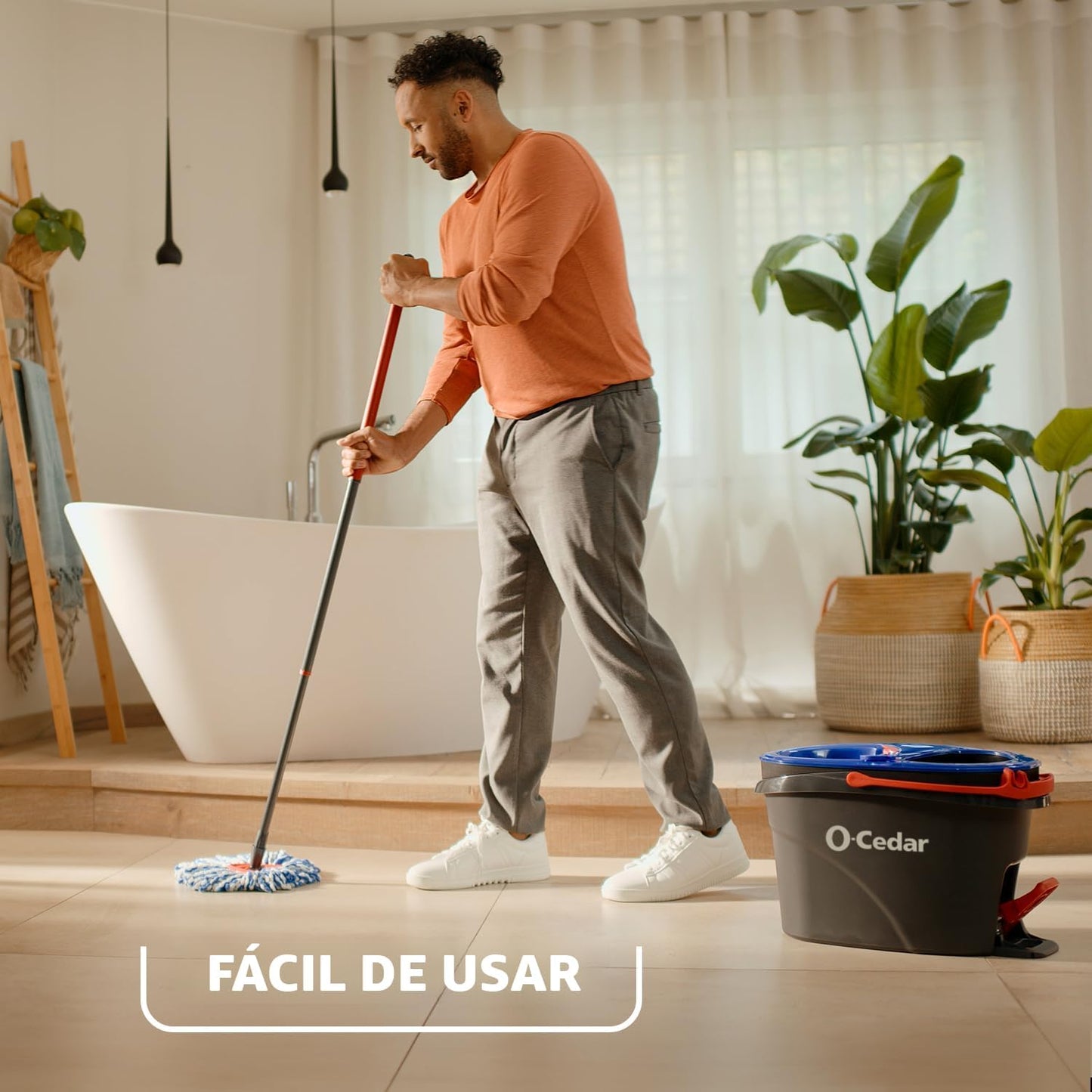 Repuesto cabezal trapeador giratorio microfibra reutilizable