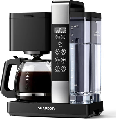 Cafetera goteo programable 10 tazas control ajustable