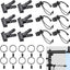 22 Abrazaderas Resorte para Telón Fondo Clips Elásticos Kit Surtido