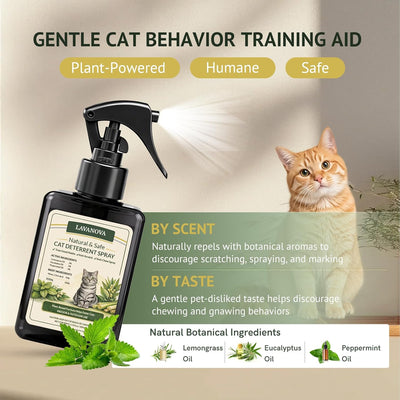 Spray disuasorio para gatos 6.76oz para muebles y alfombras