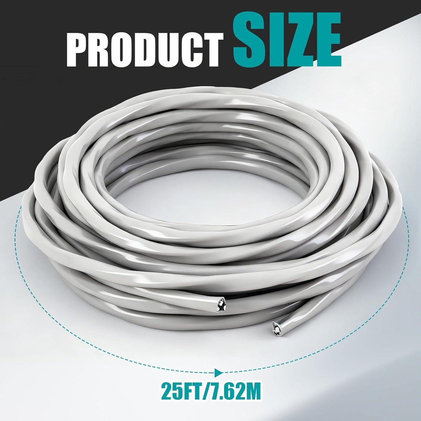 Cable aluminio 600V SER 1-1-1-3 25' para casas móviles
