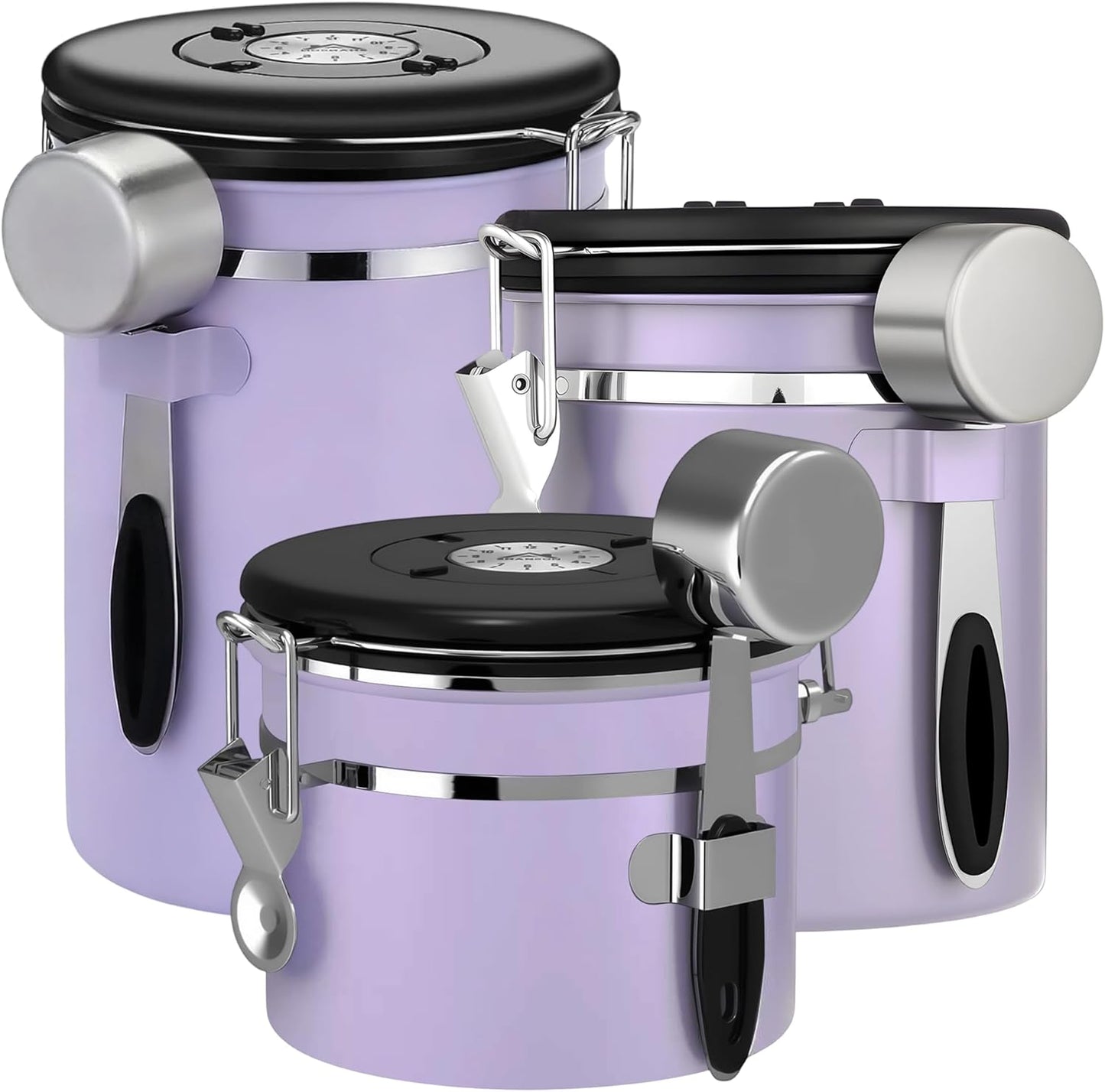 Recipiente hermético acero inox para café y granos