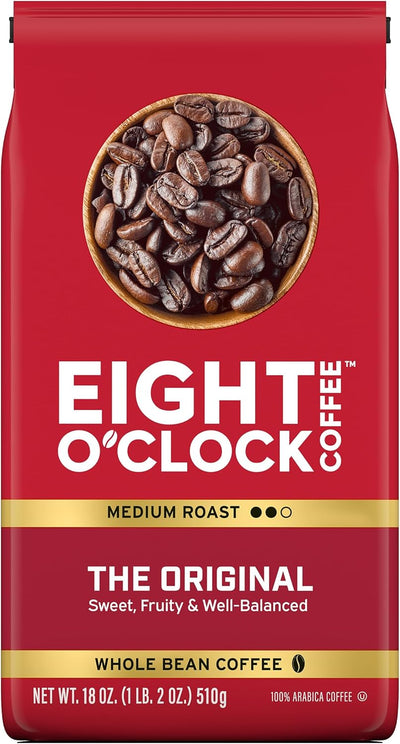 Café de grano entero Eight O'Clock sin BPA 18 oz