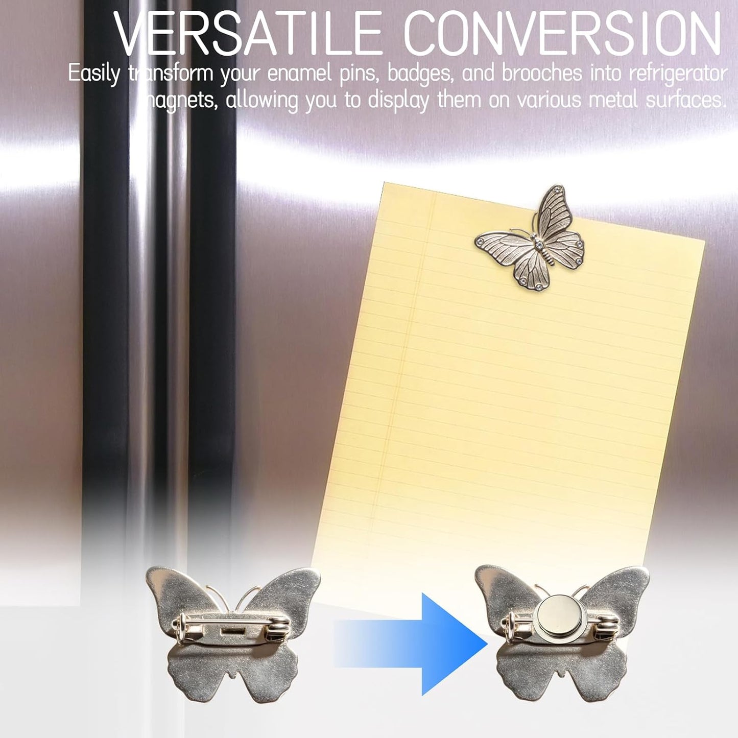 6 Pzas imanes refrigerador convertibles decorativos