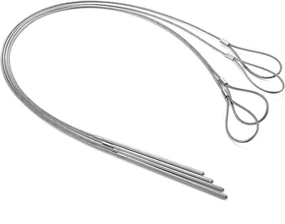 Brocheta flexible acero inox 30pulg set 4
