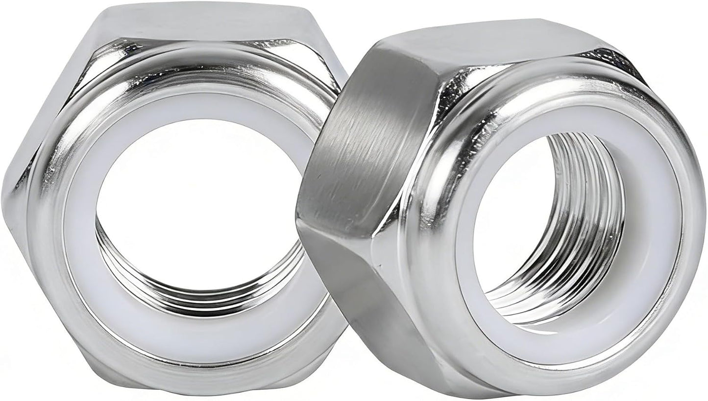 Tuercas Nylock acero inox 304 #10-24