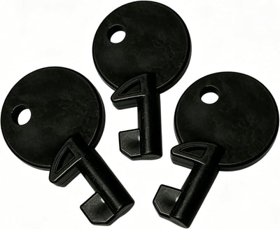 Llave repuesto reloj tiempo Lathem 1600E 1000E set 3