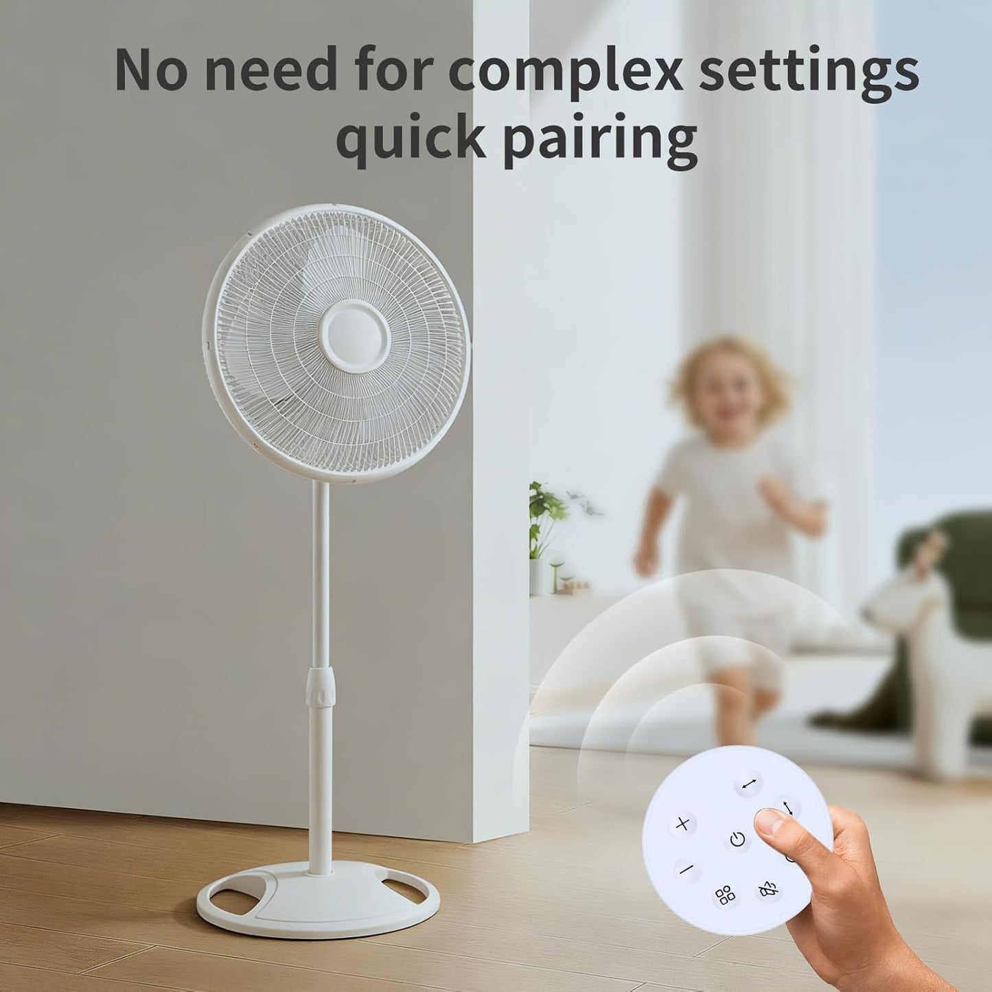 Mando a distancia repuesto para ventilador Levoit LPF-R432-WUS