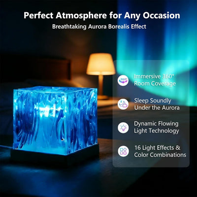 Proyector luz Aurora 16 colores para regalo