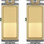 Interruptor basculante decorador 15A 120V/277V acabado brillante