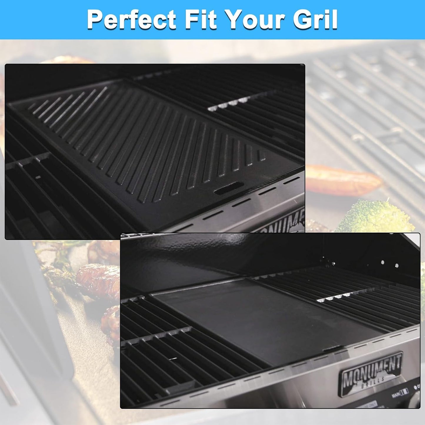 Repuesto placa hierro fundido parrilla Denali 405 425
