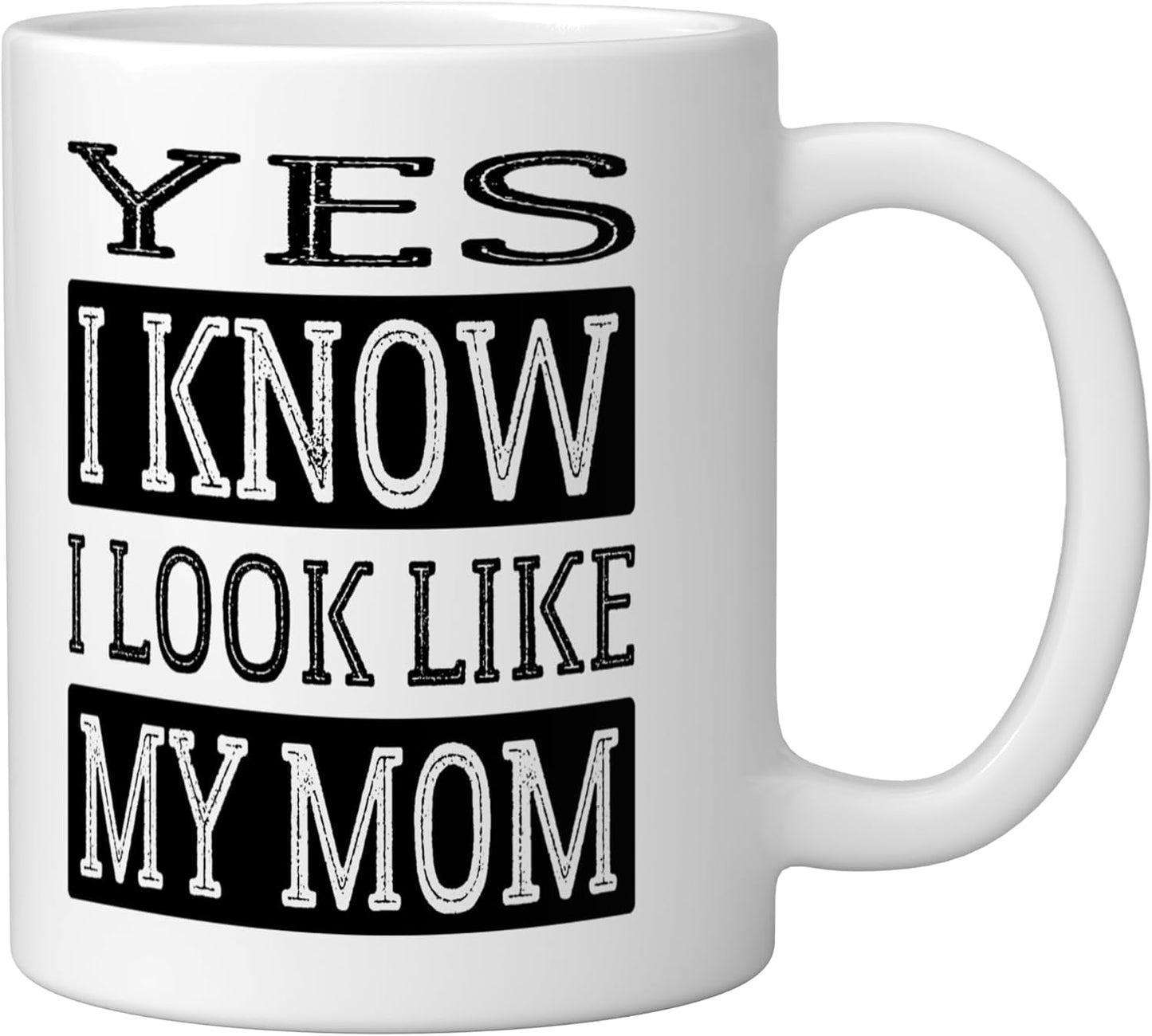 Taza Cerámica Vintage Hija Parece Mamá Día de la Madre