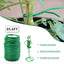 Lazos suaves alambre reutiliz. imperm. 65.6ft 3uds verde