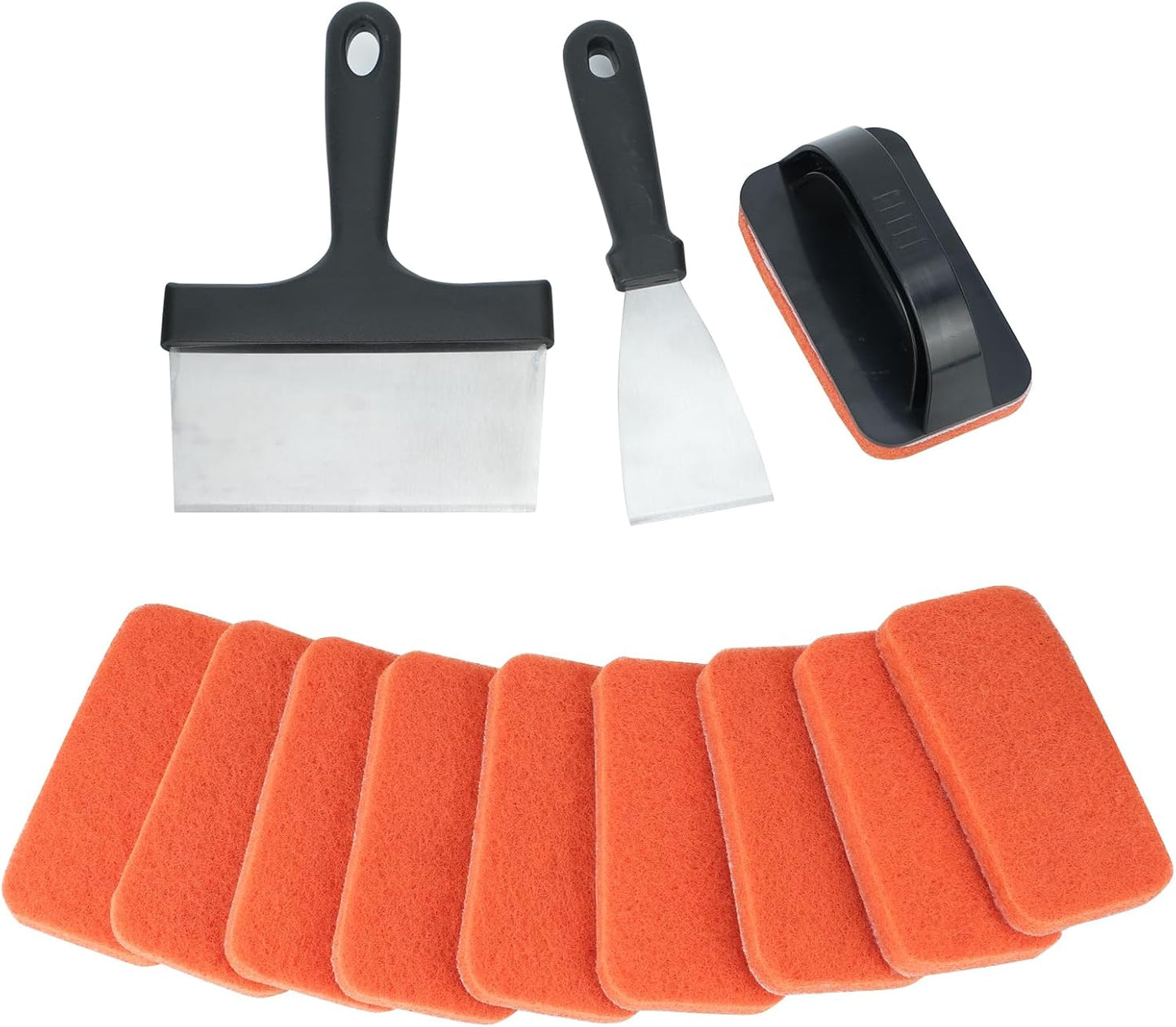 Kit limpieza plancha Blackstone 13 pzas acero inox