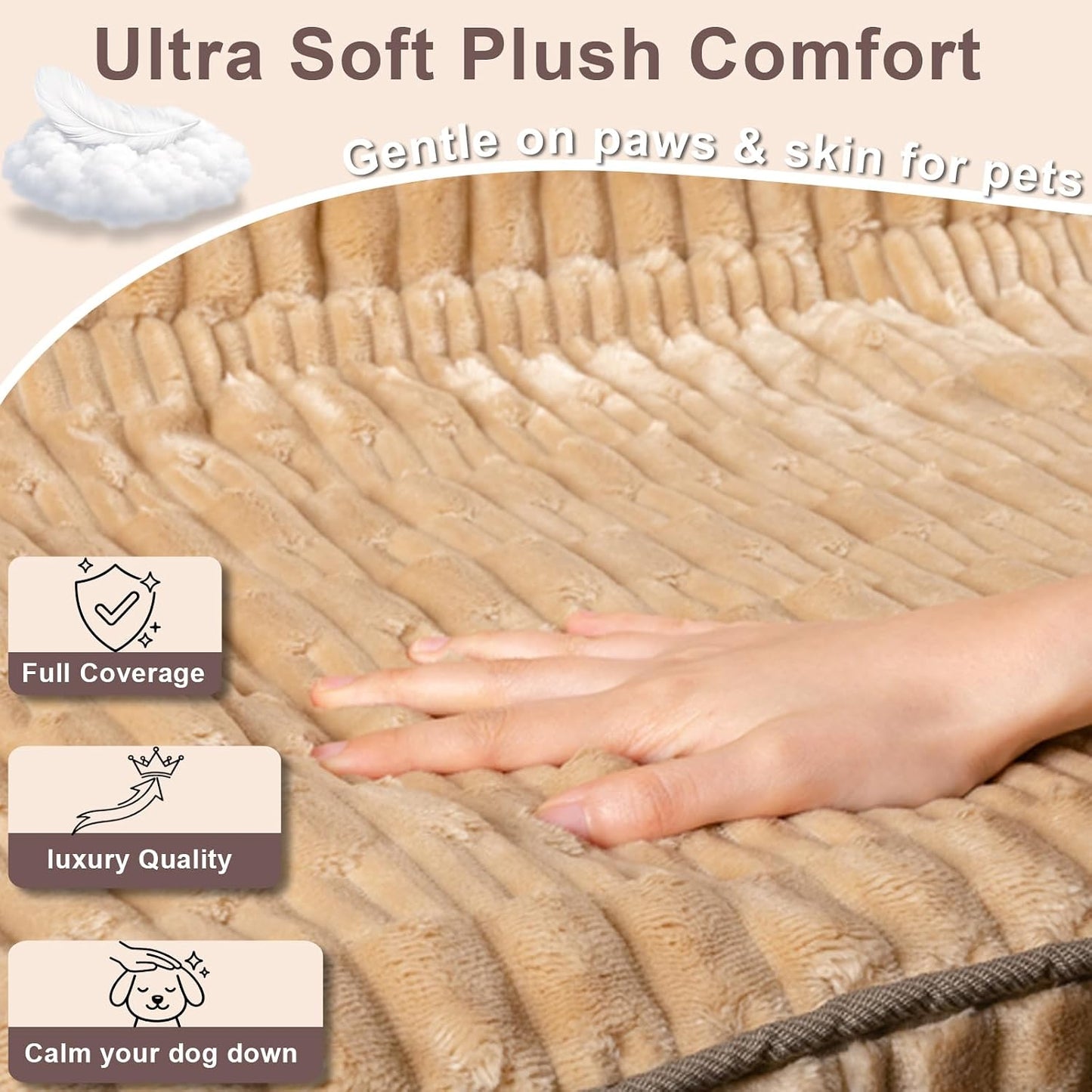 Funda asiento trasero perro impermeable antideslizante