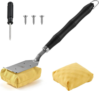 Cepillo parrilla sin cerdas para hierro acero inox y porcelana