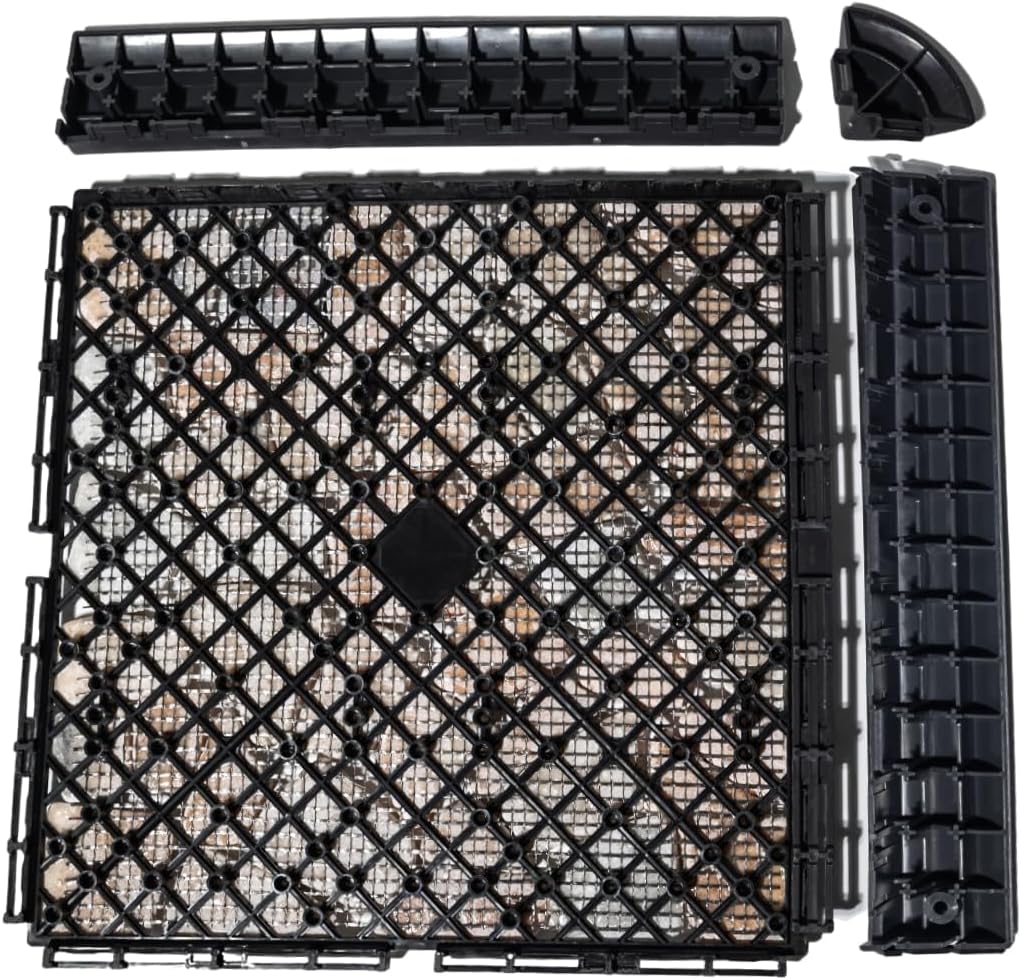 Azulejos plásticos resistente para garaje y jardín