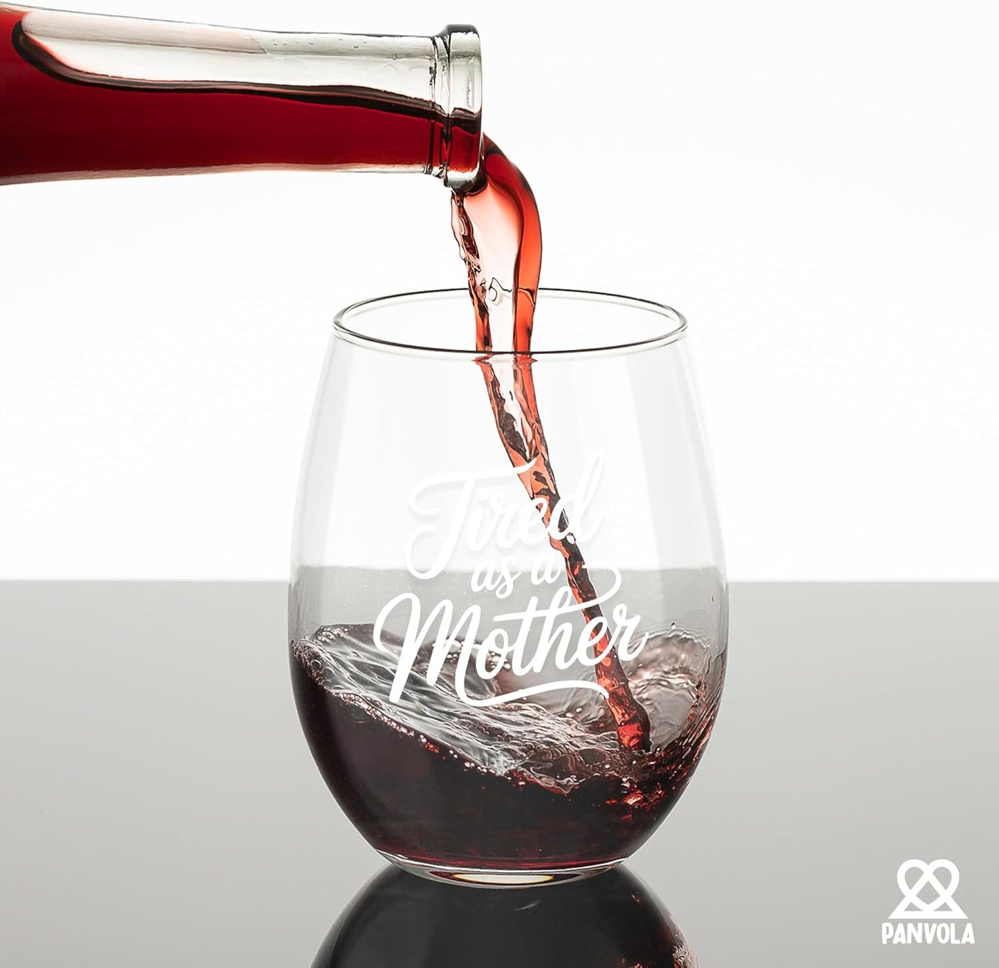 Copa vino sin tallo transparente 17oz regalo madre