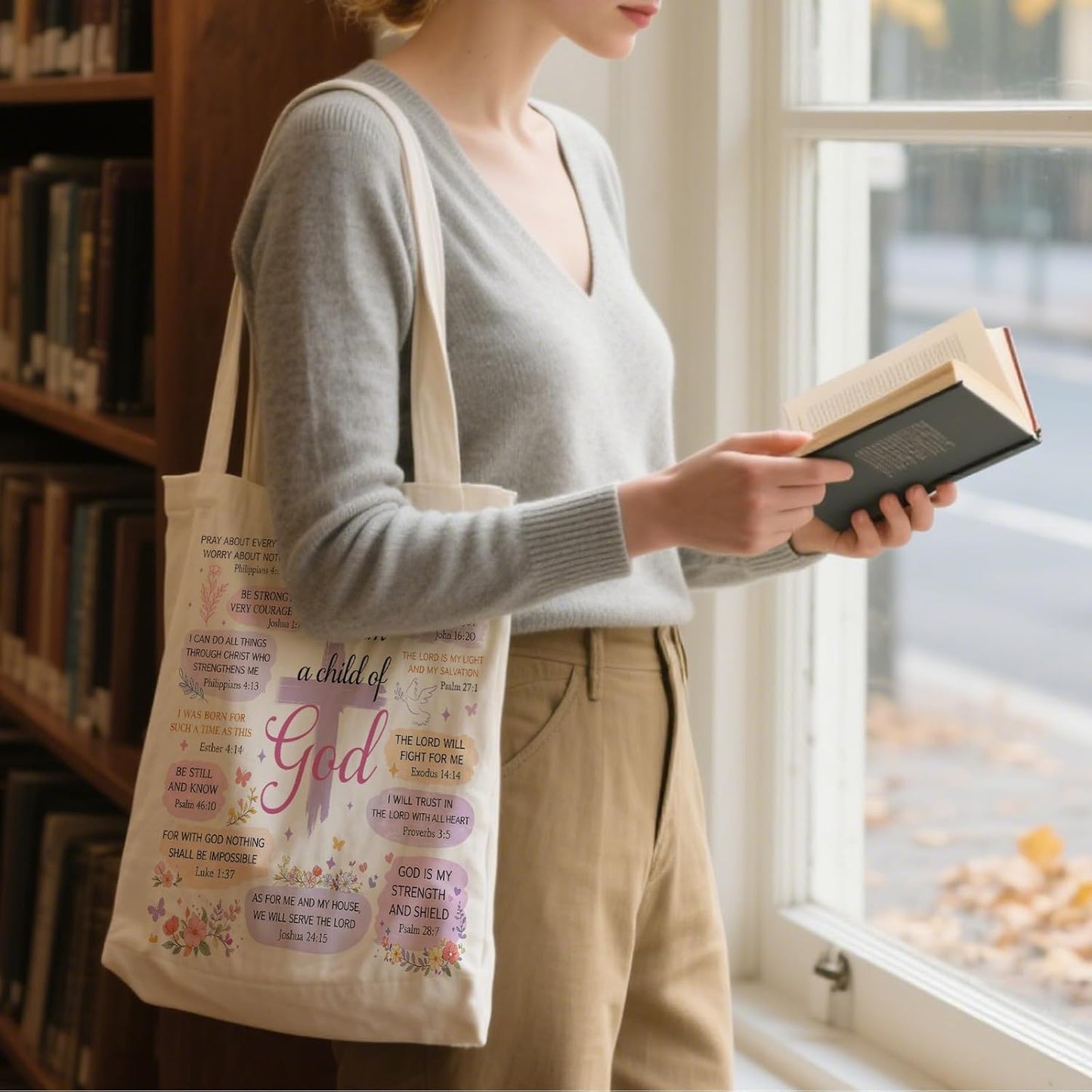 Bolsas de mano religiosas para mujer y niña