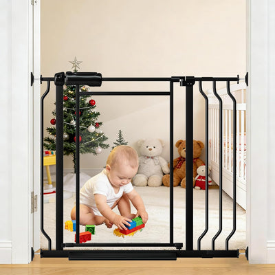 Puerta acrílico transparente para bebés y perros 29.5-38.5pulg