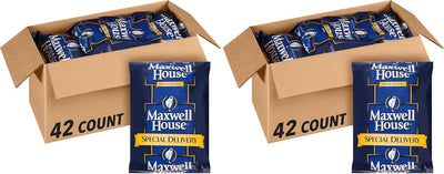 Café molido Maxwell House Special Delivery tostado medio bolsa 1.2 oz paquete 84