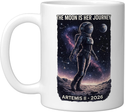 Taza Cerámica para Niña y Mujer Color Blanco