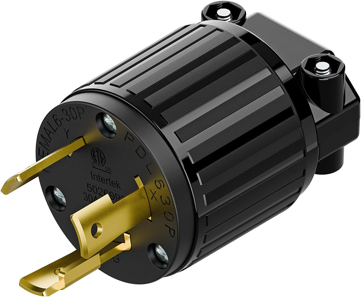 Enchufe Nema L6-30P 30A 250V conector bloqueo grado industrial