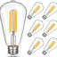 Bombilla LED Edison ST58 filamento vintage 6W 750lm E26