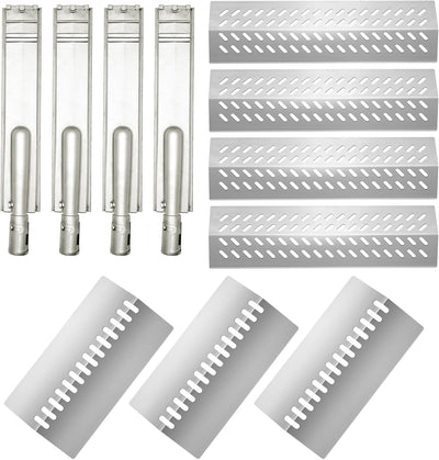 4 Barras Acero Inox y 3 Protectores Calor para Parrilla Bull