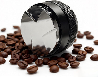 Manipulador espresso 2.008pulg nivelador granos comp