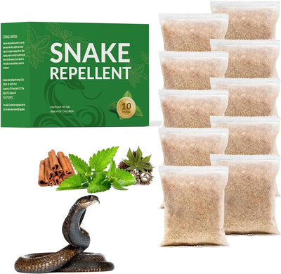 Repelente de serpientes natural para patio y jardín