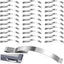30 Clips Resorte Acero Inox para Ventanas Deslizables