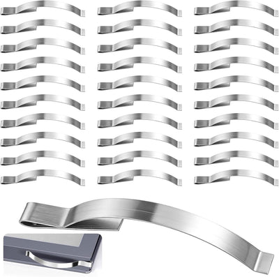 30 Clips Resorte Acero Inox para Ventanas Deslizables