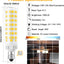 Bombilla LED E11 regulable 10W 3000K para ventilador