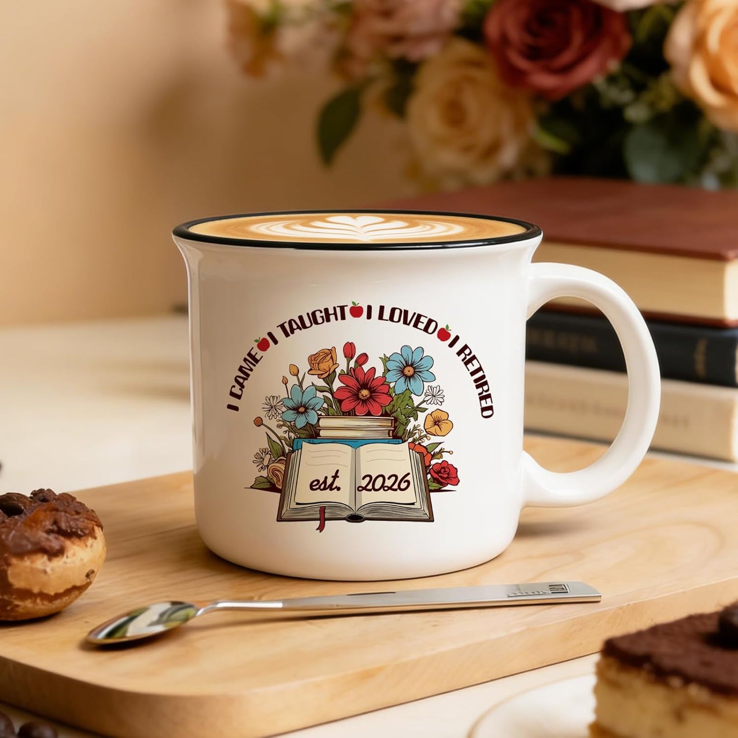 Taza de jubilación para profesoras y mentoras, regalo de cumpleaños o Navidad 2026