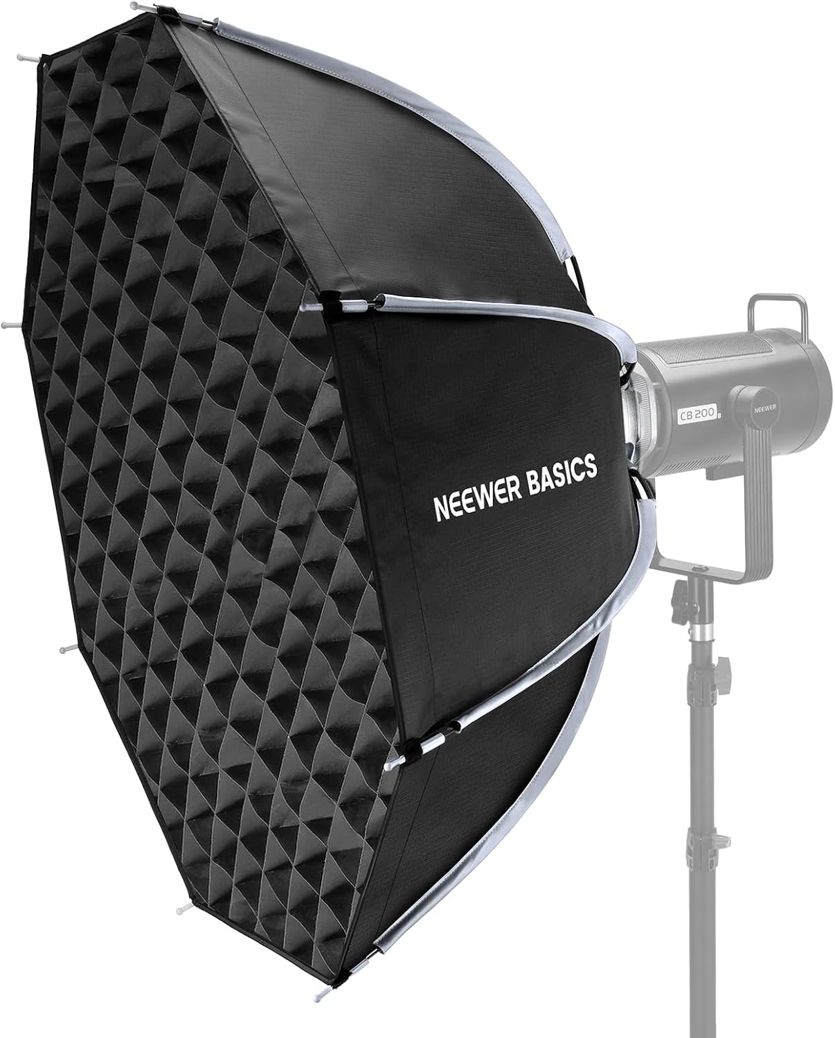 Soporte octogonal para caja luz Bowens 35.4pulg comp Aputure 150c